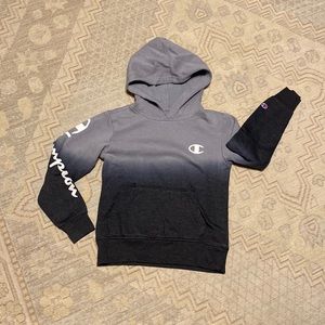 CHAMPION AUTHENTIC ATHLETICWEAR KIDS SIZE 7 TWO TONE HOODIE